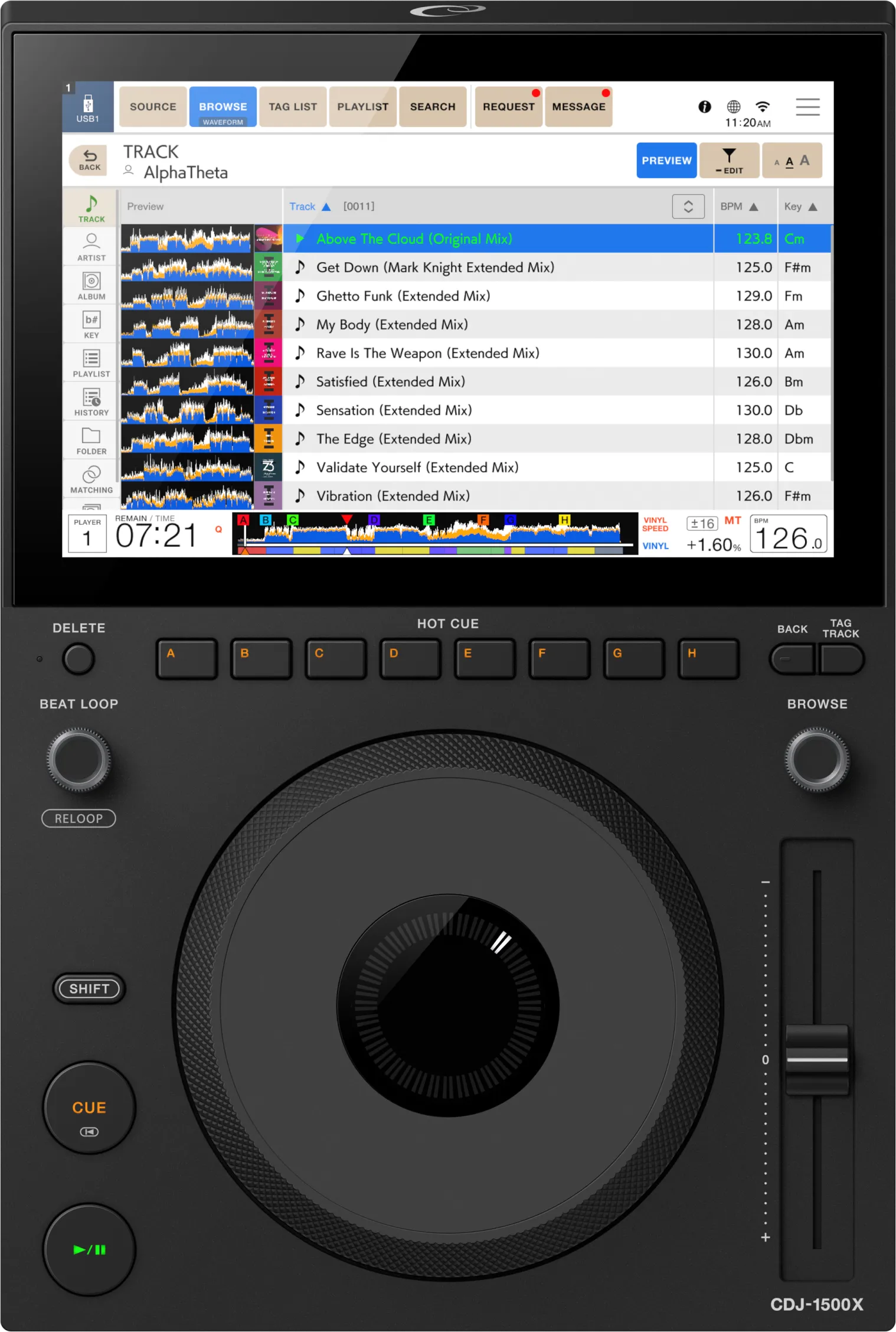CDJ-1500X