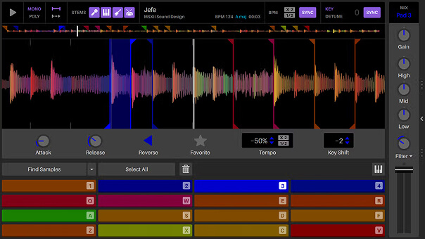 Sampler (combine with Stems)