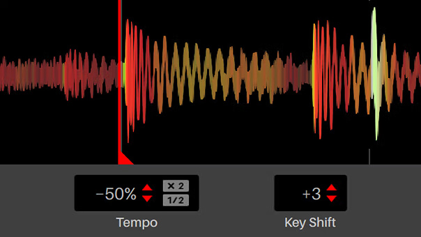 Key shift & time stretch