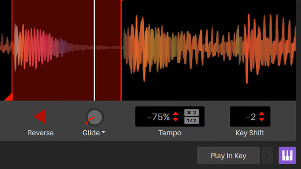 keyboard mode (merge with auto chords, and play in key)