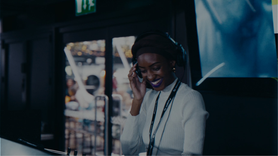 Lyvonne The Don behind the decks