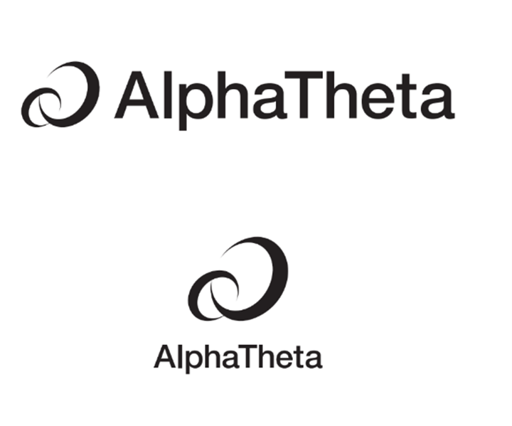 Introducing the new AlphaTheta brand logo