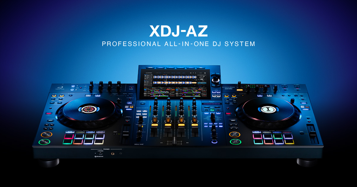 Meet the XDJ-AZ all-in-one DJ system - AlphaTheta