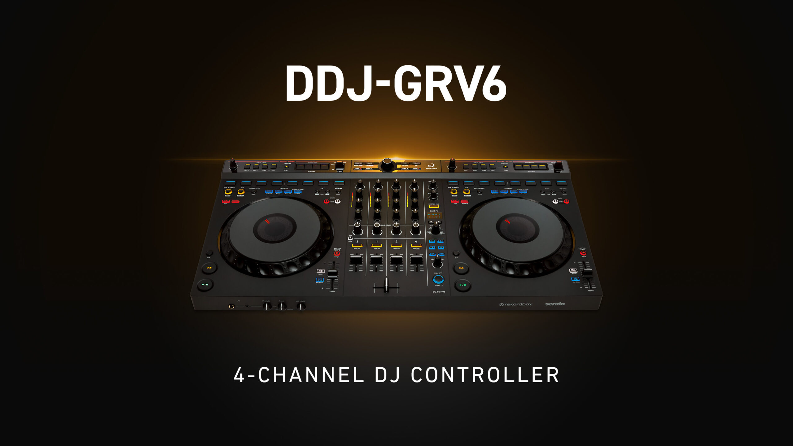 Controller DJ performant cu 4 canale