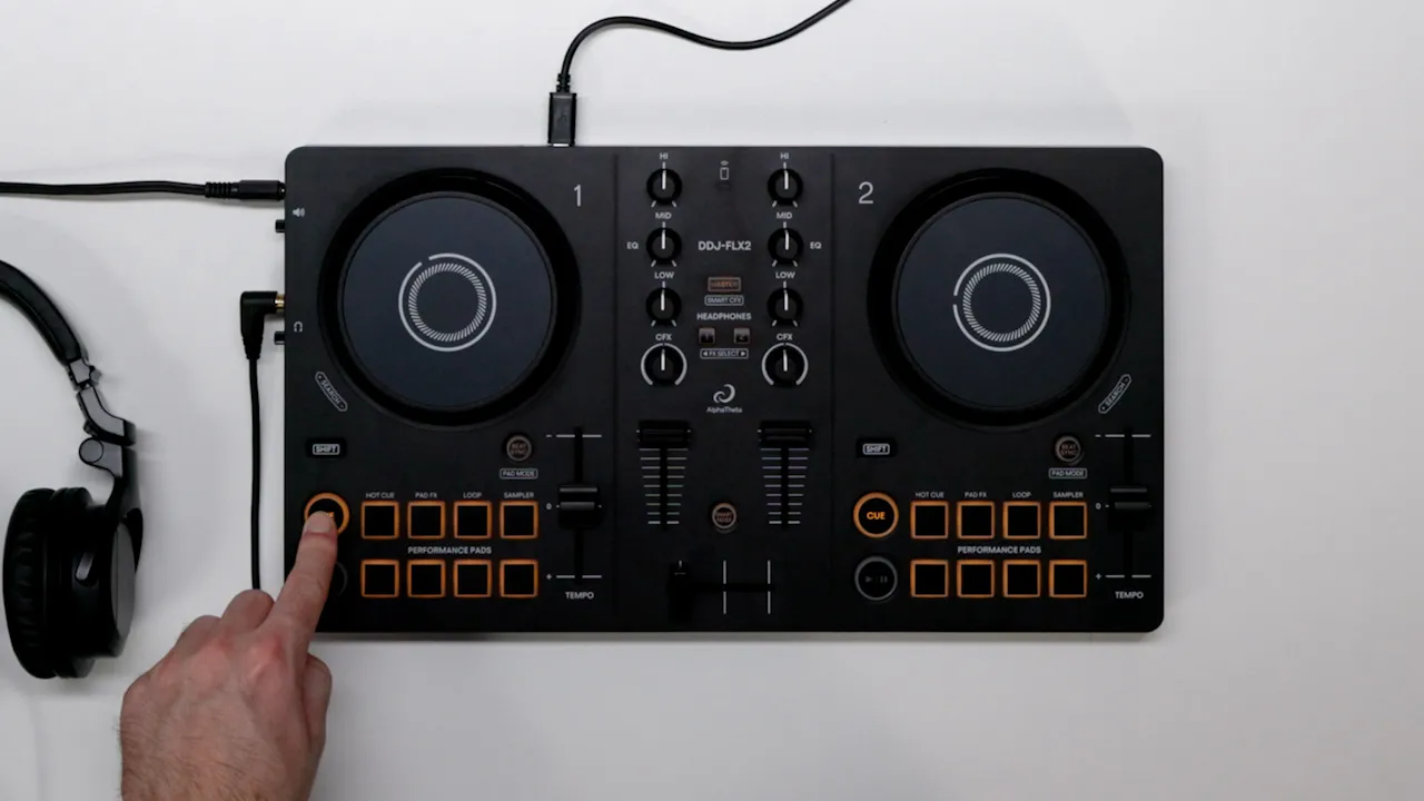 動画再生：CUEの設定