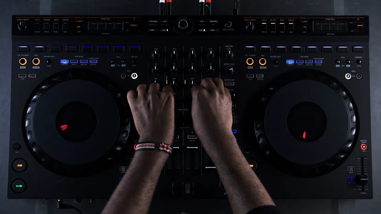 動画再生：ミキシング