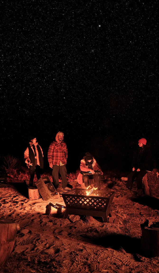 Funktioniert sogar, wo es keinen Strom gibt. Zum Beispiel in der Wüste.