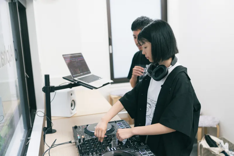 横浜DJ Labの様子