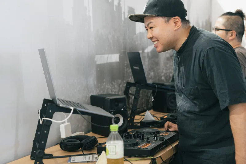 横浜DJ Labの様子