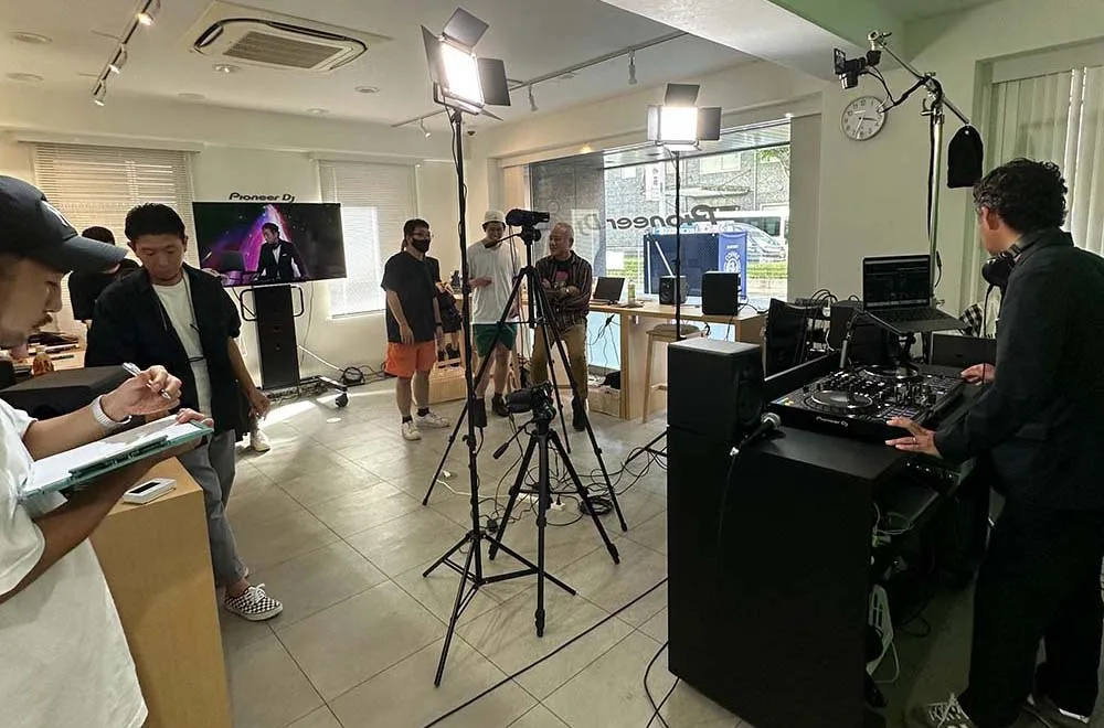 DJ SALONの様子