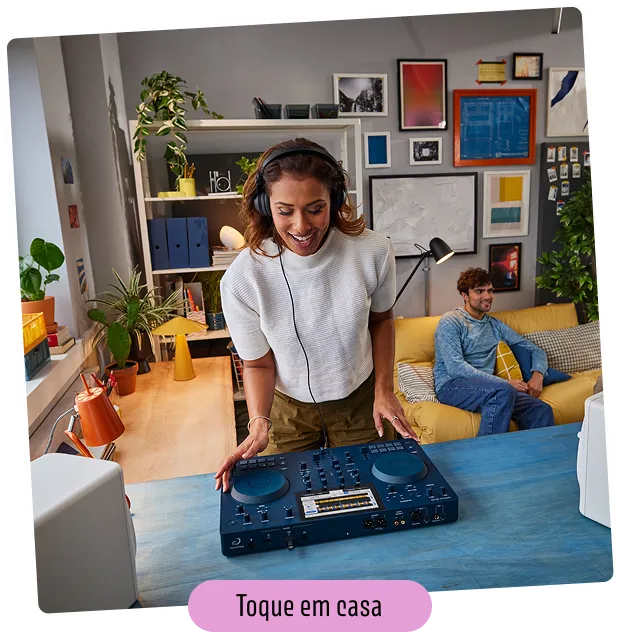 Toque em casa