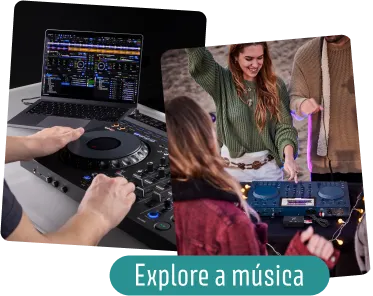 Explore a música