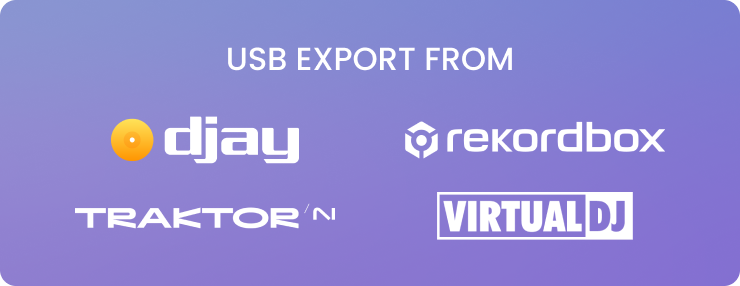 USB EXPORT FROM djay rekordbox TRAKTOR